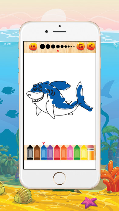 Underwater Coloring Kid screenshot 4
