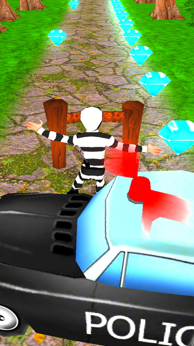 Jungle Crazy Runner Pro: Prisoner Survival 3D screenshot 2