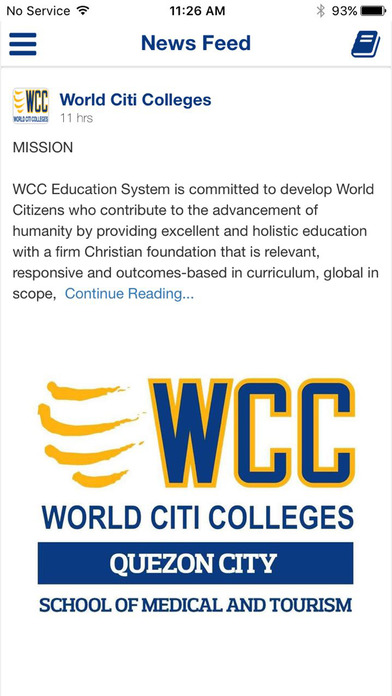 WCC Mobile App screenshot 3