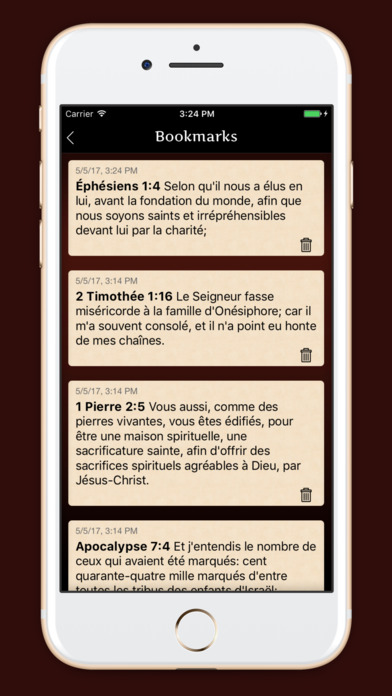 La Sainte Bible - français screenshot 4