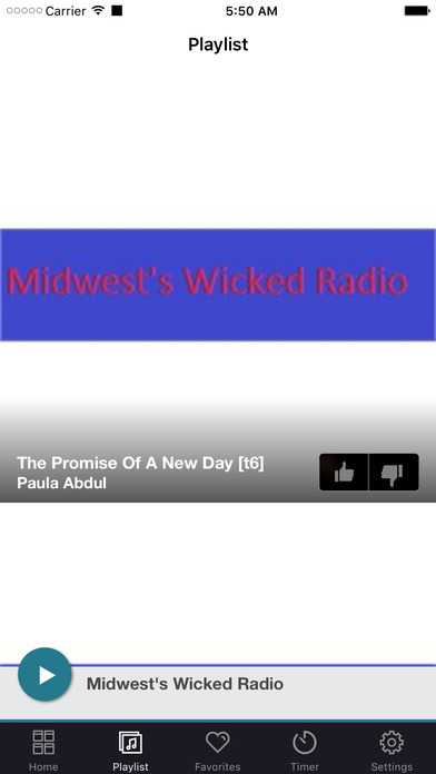 Midwest's Wicked Radio screenshot 2