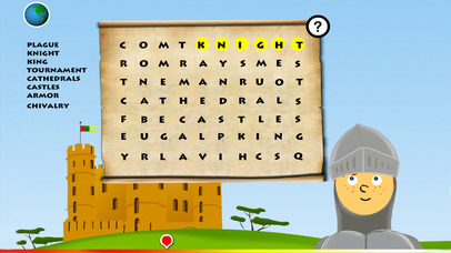 Word Search - History for Kids screenshot 3