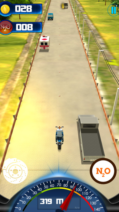 Motorbike Highway Racer screenshot 2