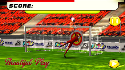 Football 3D - Real Flick Kicker Goal screenshot 4