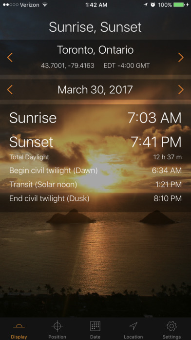 Captura de pantalla del iPhone 1