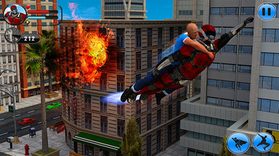 Super Flying Robot: City Lifeguard - Pro screenshot 3