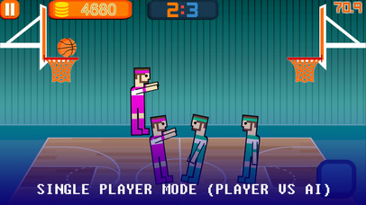 BasketBall Physics-Real Bouncy Soccer Fighter Game screenshot 2