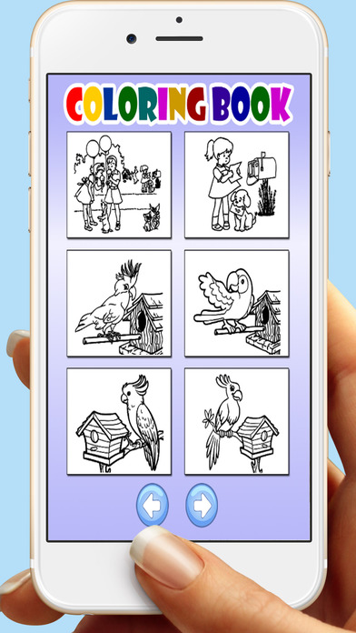 Pets Coloring Book Games For Kids screenshot 2