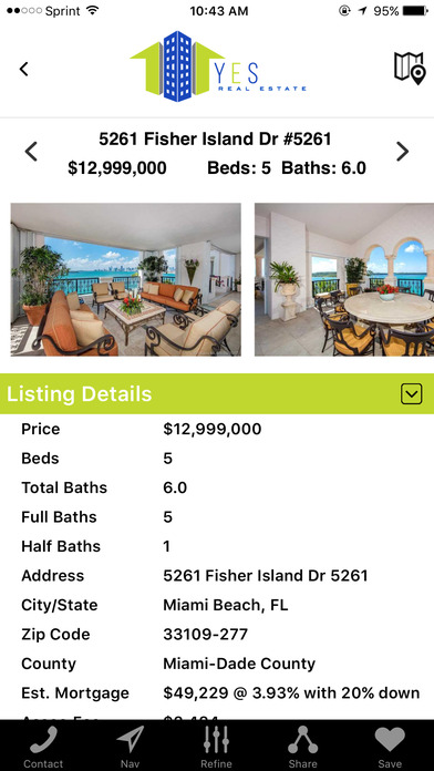 YES Real Estate Home Search screenshot 4