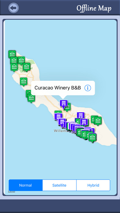 Curacao Island Travel Guide & Offline Map screenshot 2