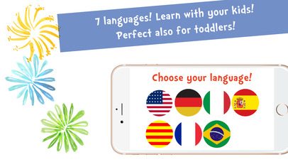Sami Tiny FlashCards Animals 6 languages kids apps screenshot 3
