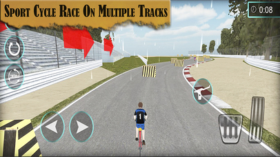 Fast track bicycle rider:The Jungle race Challenge screenshot 3