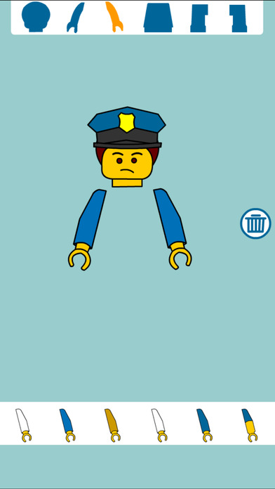 积木拼图游戏 - 积木世界城市警察游戏 screenshot 3