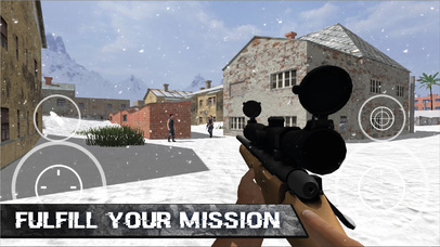 Russian Sniper Snow Killer PRO screenshot 3