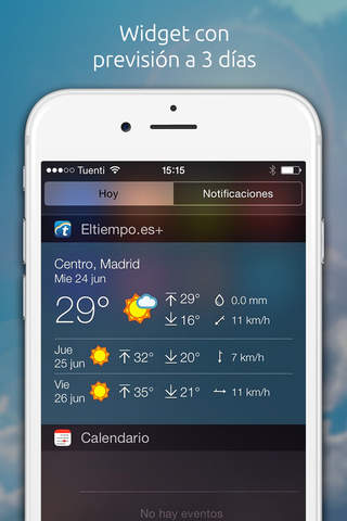 Eltiempo.es: clima-temperatura screenshot 2