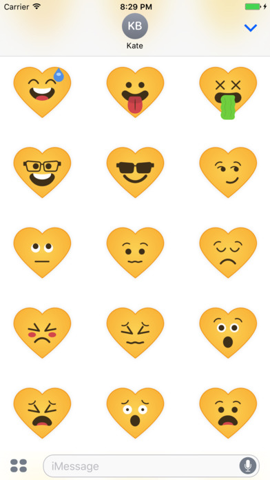 Heart Emojis screenshot 3