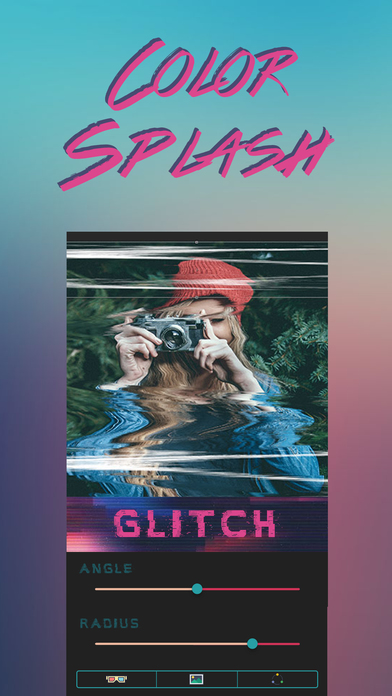 Color Splash - Glitch Art & Glitch Photo Vhs Retro screenshot 2
