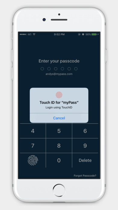 myPass - password manager screenshot 3