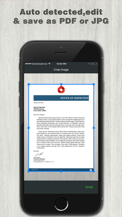 Scanner - PDF Document iScanner App screenshot 3