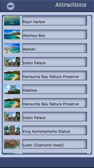 Oahu Island Offline Map Guide screenshot 3