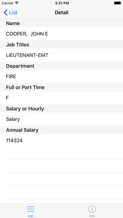 Chicago Employees - Names, Salaries, and Positions screenshot 4