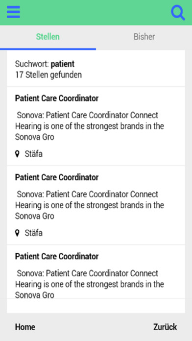 Swiss Medi Jobs screenshot 2