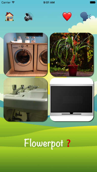Learning Household Items | with voice and game screenshot 3