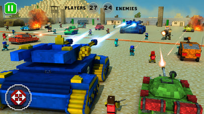 Cube Army Attack 3D screenshot 4