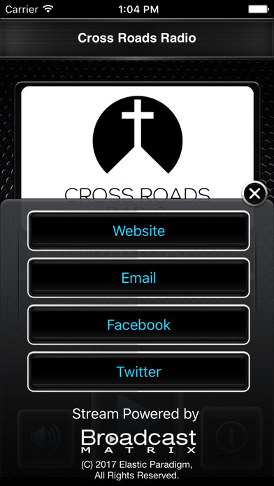 Cross Roads Radio screenshot 2
