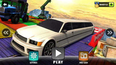 Limousine Car Driving Simulator - Impossible Track screenshot 2
