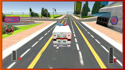 Ambulance Rescue Wagon Fast Service 3d - Pro screenshot 3