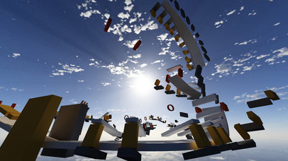 Screenshots of Jet Car Stunts 2 for iPhone