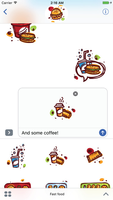 Fast food doodles! screenshot 3