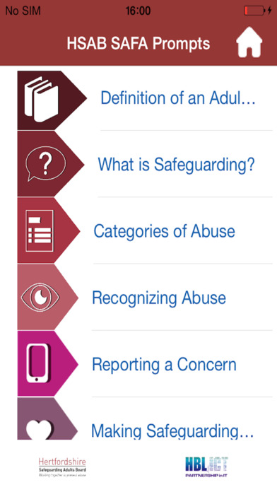 HSAB Safeguarding Adults screenshot 2