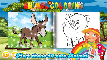 Toddler Educational - Animal Coloring Kids Games screenshot 4