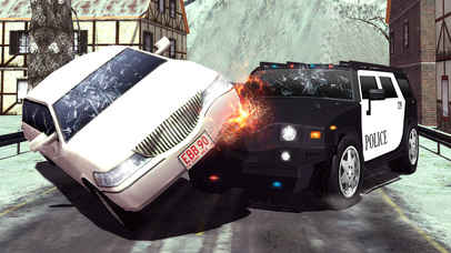 Grand Limo Escape : Police Demolition Driver screenshot 4
