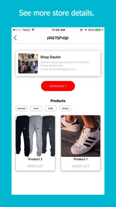 Fast shop App screenshot 2
