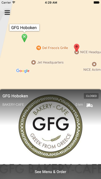 GFG Bakery-Cafe screenshot 2