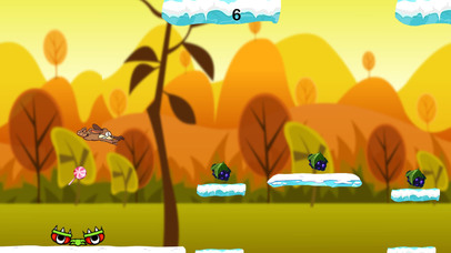 Funny Rabbit Ice Jump Rush screenshot 2
