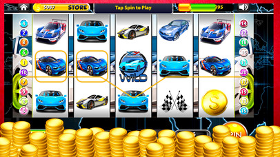 Furious Car Rally Slots Fun screenshot 3