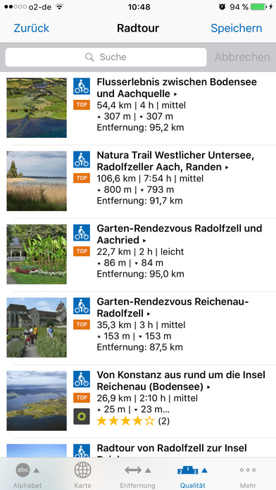 Radtouren Radolfzell am Bodensee screenshot 3