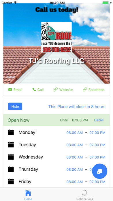 TJ's Roofing LLC screenshot 3