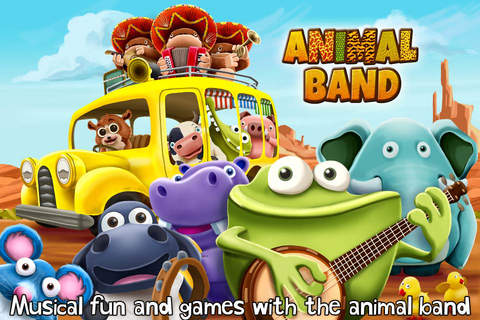Animal Band ~ Christmas Songs ~ 3D Interactive Music Toy Entertainment