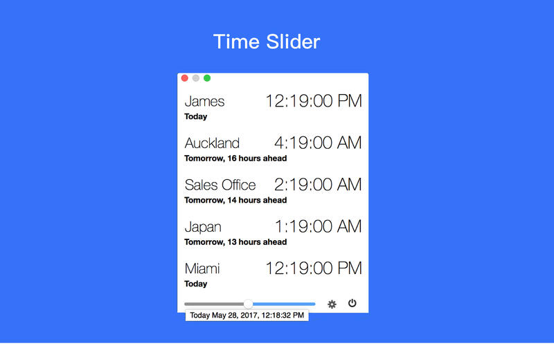 Clocker - Menubar World Clock 앱스토어 스크린샷
