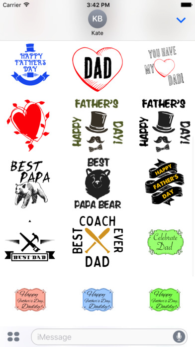 Best Dad Ever Stickers screenshot 4