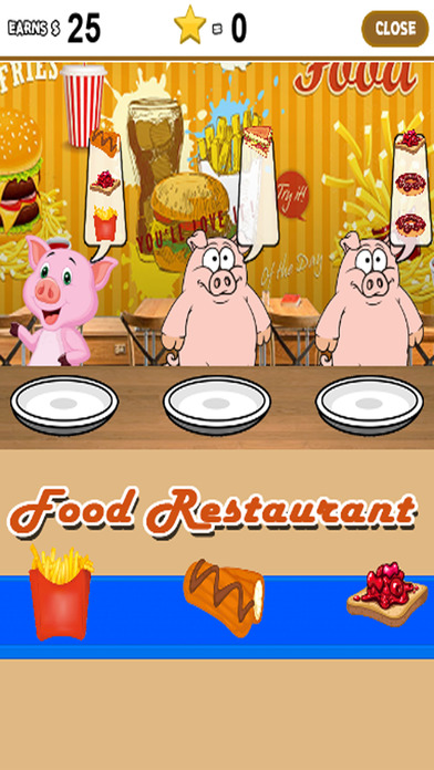 Pig Games For Food Restaurant Edition screenshot 2