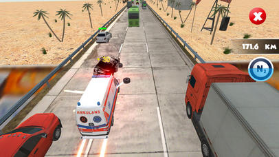 Highway Car Crash screenshot 2