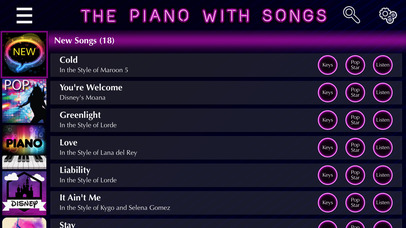 Piano With Songs- Learn to Play Piano Keyboard App screenshot 2