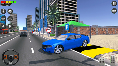 City Car Driving School Sim 3D screenshot 4