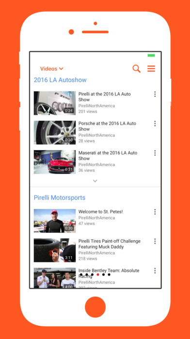 The IAm Pirelli Tires App screenshot 3